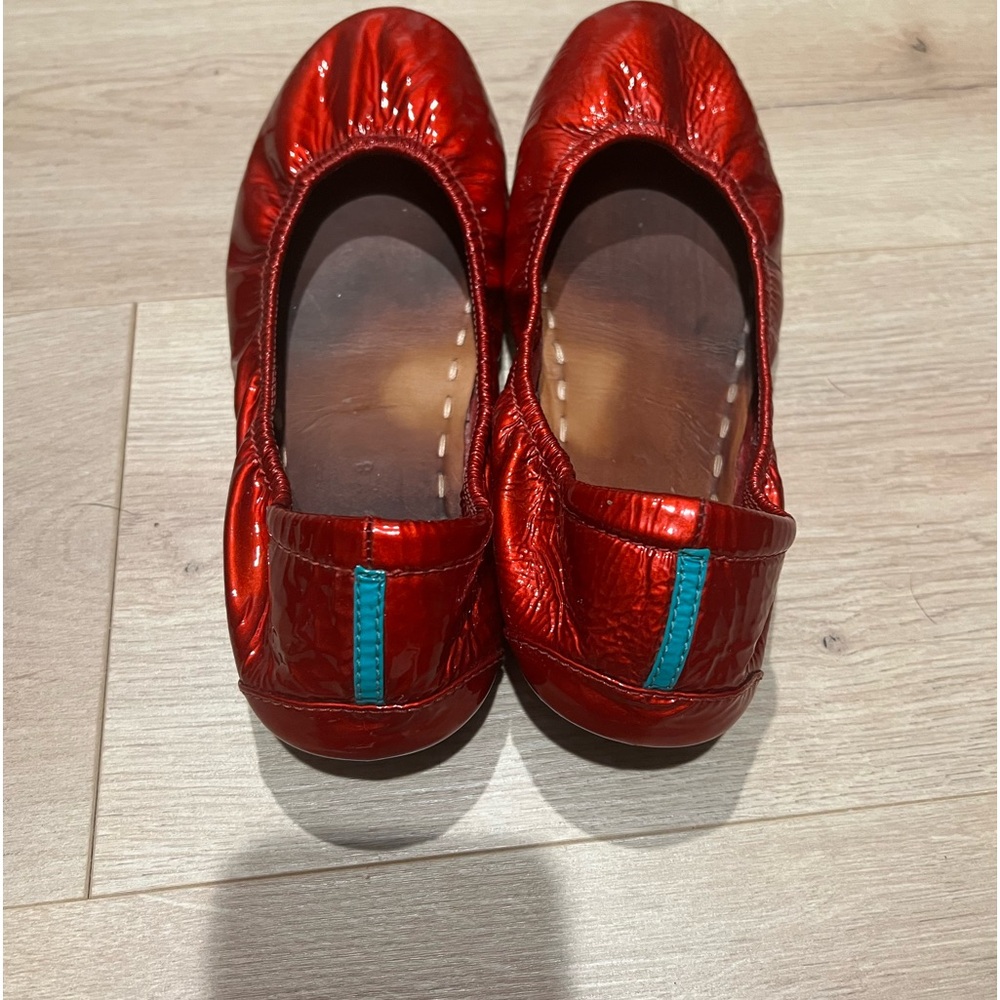 Diamond RED Tieks size 8
